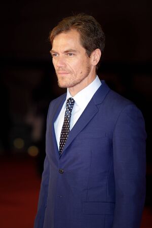 ROME, ITALY - NOVEMBER 02: Michael Shannon walks a red carpet for 'Trouble No More' during the 12th Rome Film Fest at Auditorium Parco Della Musica on November 2, 2017 in Rome, Italy.のeditorial素材