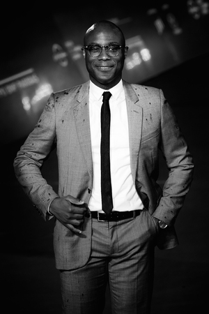 Rome, Italy. 21th Oct, 2018. Barry Jenkins walks the red carpet ahead of the 'If Beale Street Could Talk' screening during the 13th Rome Film Fest at Auditorium Parco Della Musica.のeditorial素材