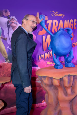 Rome, Italy - 21 Nov 2022: The producer Don Hall attends the red carpet of the premiere of the Disney movie "Strange World - Un Mondo Misterioso" at The Space Cinema Moderno. Rome, Italy.のeditorial素材