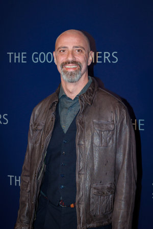 Rome, Italy - April 4: Riccardo Floris attends "The Good Mothers" premiere at The Space Cinema Moderno on April 04, 2023 in Rome, Italy. Disney TV seriesのeditorial素材
