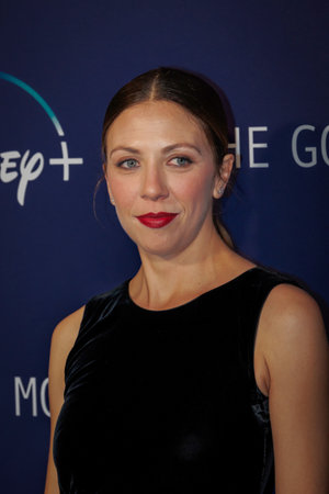 Rome, Italy - April 4: Barbara Chichiarelli attends "The Good Mothers" premiere at The Space Cinema Moderno on April 04, 2023 in Rome, Italy. Disney TV seriesのeditorial素材