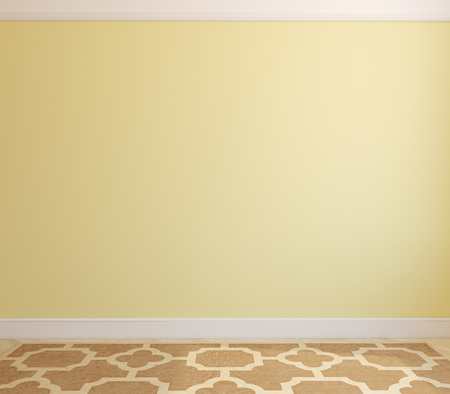 Interior of empty room. 3d render.の写真素材