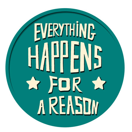 Motivational quote written with chalk on a blackboardのイラスト素材