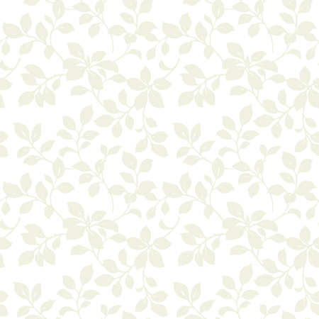 Summer leaves patternのイラスト素材