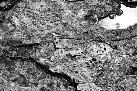 Stone surface, structure, background, monochromeの写真素材