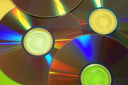 a simple background with discs