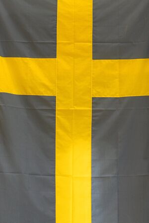 a simple frame with Sweden flagの写真素材
