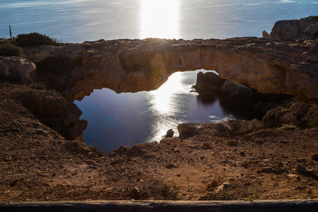 Famagusta Bay and forms part of Ayia Napa Municipality.の写真素材