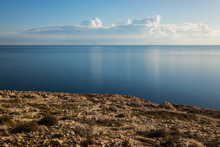 Cape Greco, also known as Cavo Greco , is a headland in the southeastern part of the island of Cyprus. It is at the southern end of Famagusta Bay and forms part of Ayia Napa Municipality.の写真素材