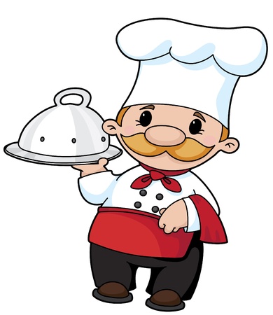 Illustration of the smiling cookのイラスト素材