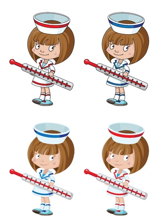 illustration of a nurseのイラスト素材