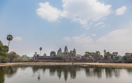 Angkor Wat temple near Siem Reap in Cambodia