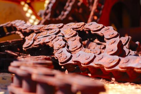 rusty chain