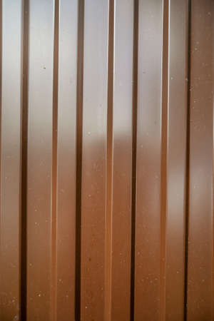 brown metal surface. minimalistic texture background. wallの写真素材