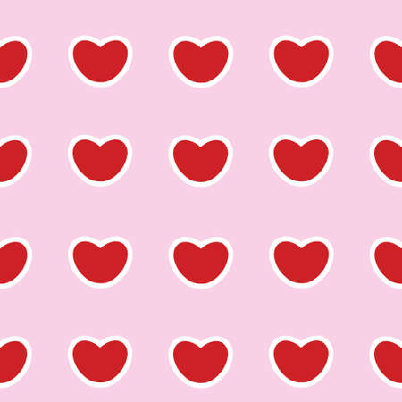 Red heart and arrow for Valentine's day. Illustration for the Valentine's day. Element for the...