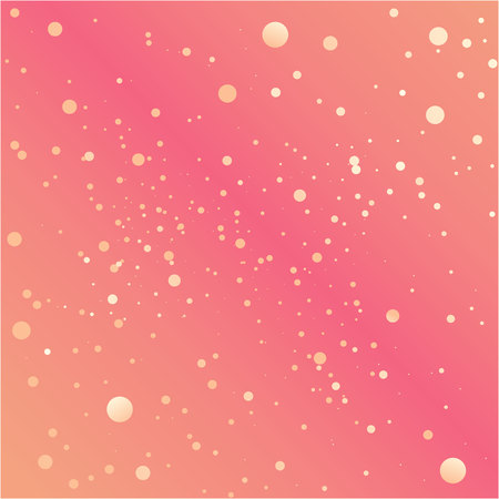 Creative abstract background for web ande print decoration , flat water drops yellow orange on redのイラスト素材