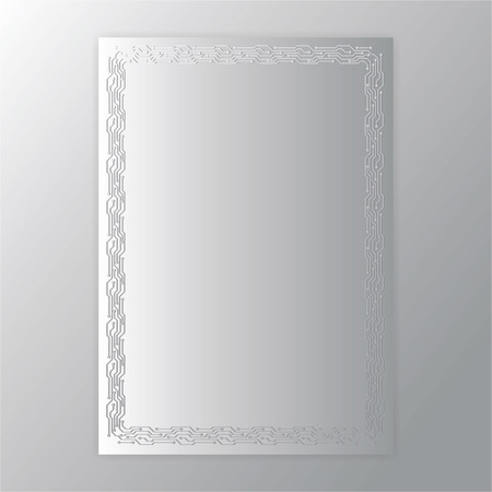 Creative concept metal silver scheme texture, page template  design abstract techno background for web and print designのイラスト素材