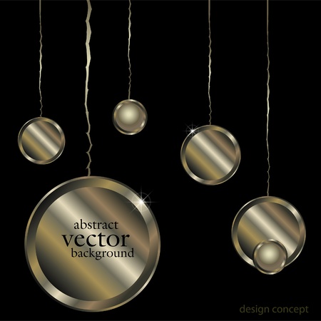 abstract vector background with a geometrical ornamentのイラスト素材