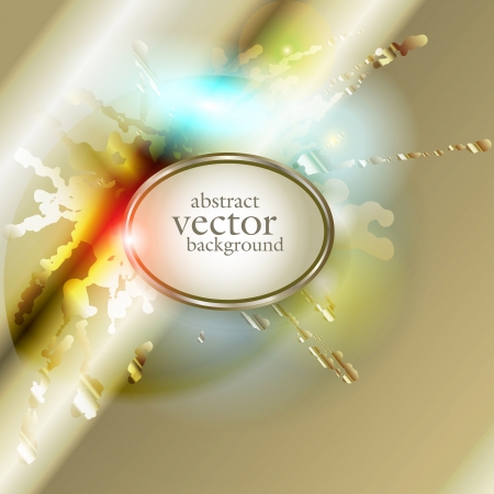 abstract vector vintage background with a geometrical ornamentのイラスト素材