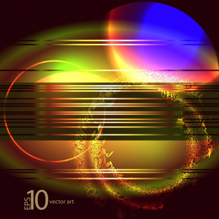 abstract vector background with a geometrical ornamentのイラスト素材