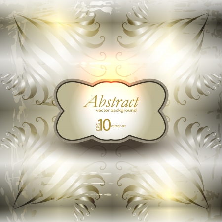 abstract vector background with a geometrical ornamentのイラスト素材