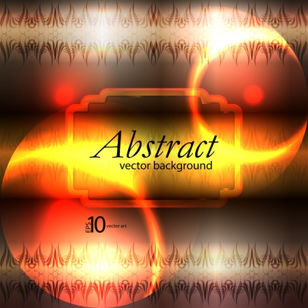 abstract vector background with a geometrical ornamentのイラスト素材