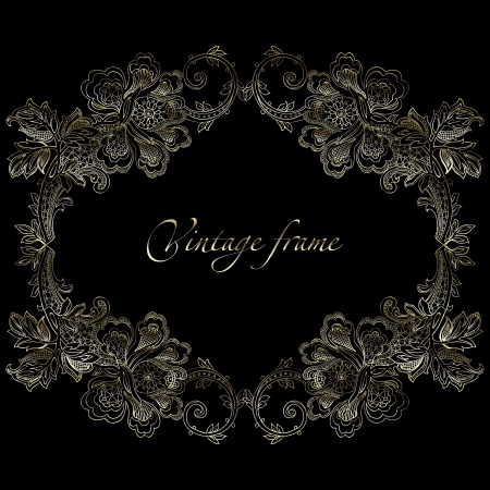 abstract vintage elegant vector background with a textile ornamentのイラスト素材