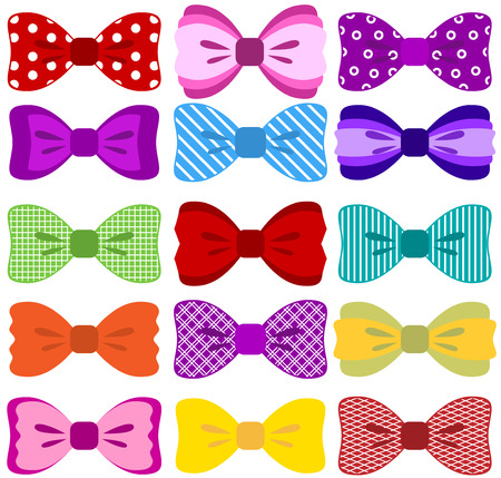 Bow collectionのイラスト素材