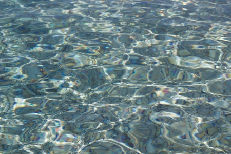 Clear Mediterranean sea waterの写真素材