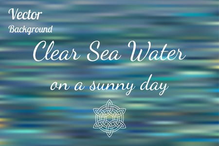 Sea water vector backgroundのイラスト素材