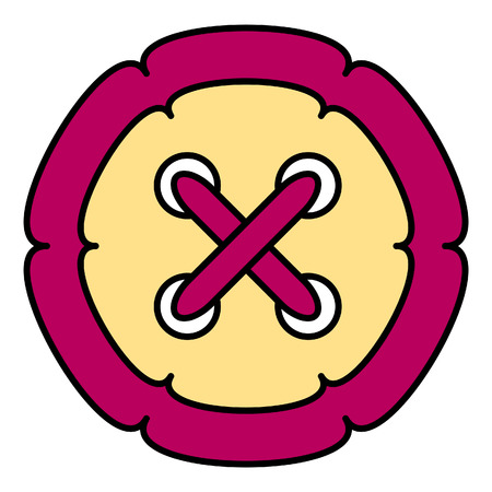 Button vector illustrationのイラスト素材
