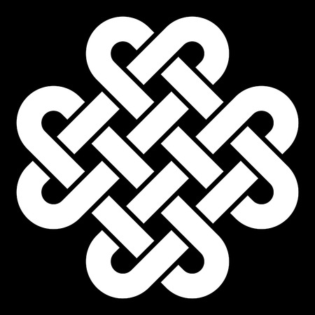 Celtic knot vector illustrationのイラスト素材