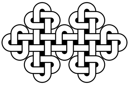 Celtic knot vector illustrationのイラスト素材