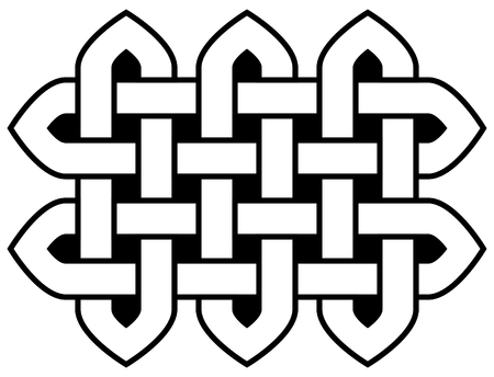 Celtic knot vector illustrationのイラスト素材