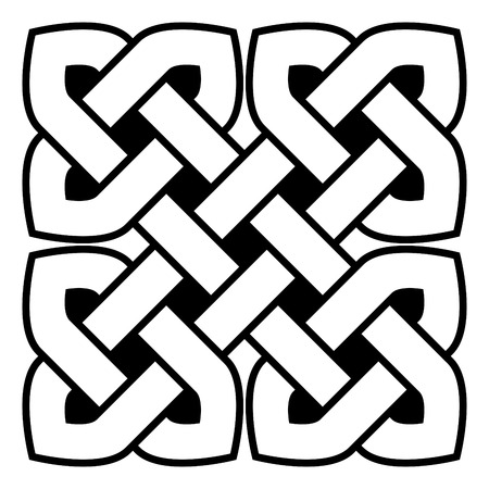 Celtic knot vector illustrationのイラスト素材