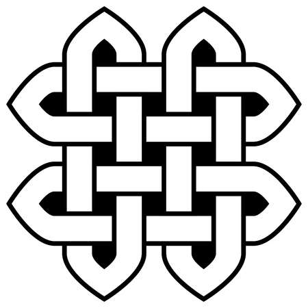 Celtic knot vector illustrationのイラスト素材