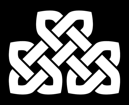 Celtic knot vector illustrationのイラスト素材