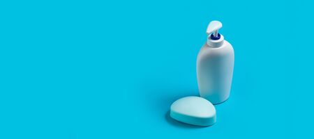 Coronavirus prevention hand sanitizer gel for hand hygiene corona virus protection. Health care hygiene protection prevention against virus, bacteria, flu and coronavirus, covid-19. Soap and sanitezirの写真素材