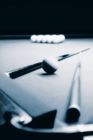 Sight from above on party in a poolの写真素材