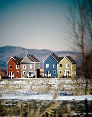 Littles housesの写真素材