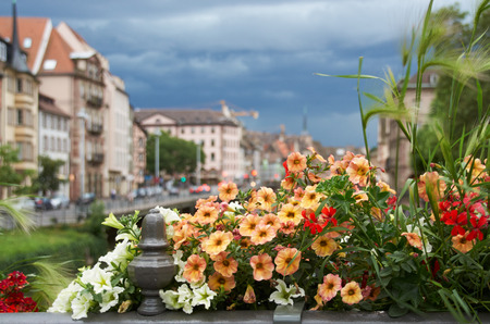 Beautiful views of the city of Strasbourgの写真素材