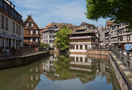 Beautiful views of the city of Strasbourgのeditorial素材