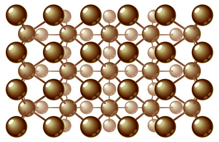 Multi-level autostereogram. Eps8. CMYK. Organized by layers. Global colors. Gradients used.のイラスト素材