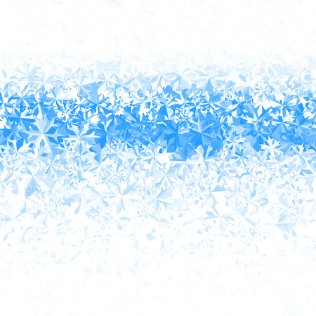 Vector blue ice background. Eps8. RGB Global colorsのイラスト素材