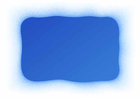 Vector snow frame. Eps8. RGB Global colorsのイラスト素材