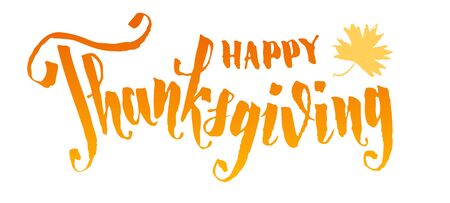 Happy Thanksgiving. Hand writting lettering isolated on white backgroundのイラスト素材