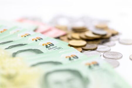 Thai economic stability, The rhythm of market share contention, image use for risk, money, business conceptの写真素材