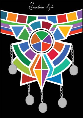 Detail of the African National Costumeのイラスト素材