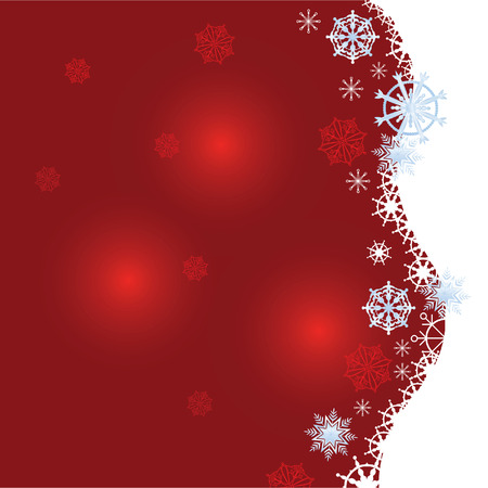 Backgrounds with Christmas snow. Sparkling snowflakes flutter for congratulationsのイラスト素材