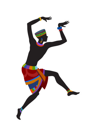Free dance exotic men. Ritual absorbs the whole person and enters into a trance. Unity with nature and life around him, reveals its beauty and brings into his life a holidayのイラスト素材